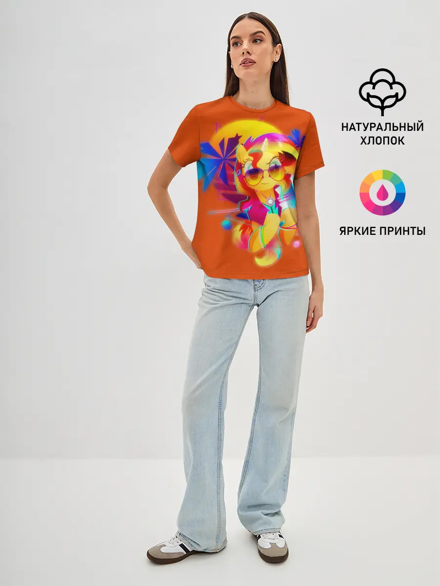 Женская базовая футболка / My little pony