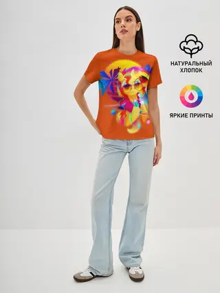 Женская базовая футболка / My little pony