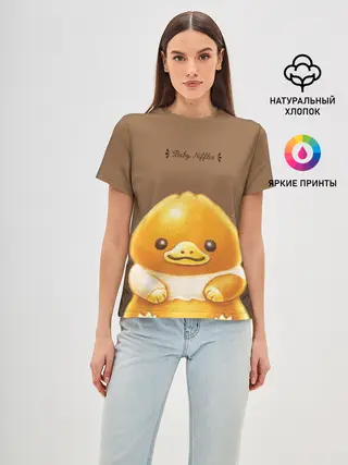 Женская базовая футболка / Baby Niffler