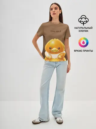 Женская базовая футболка / Baby Niffler