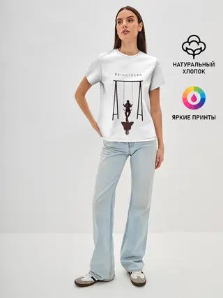 Женская базовая футболка / берсерк berserk