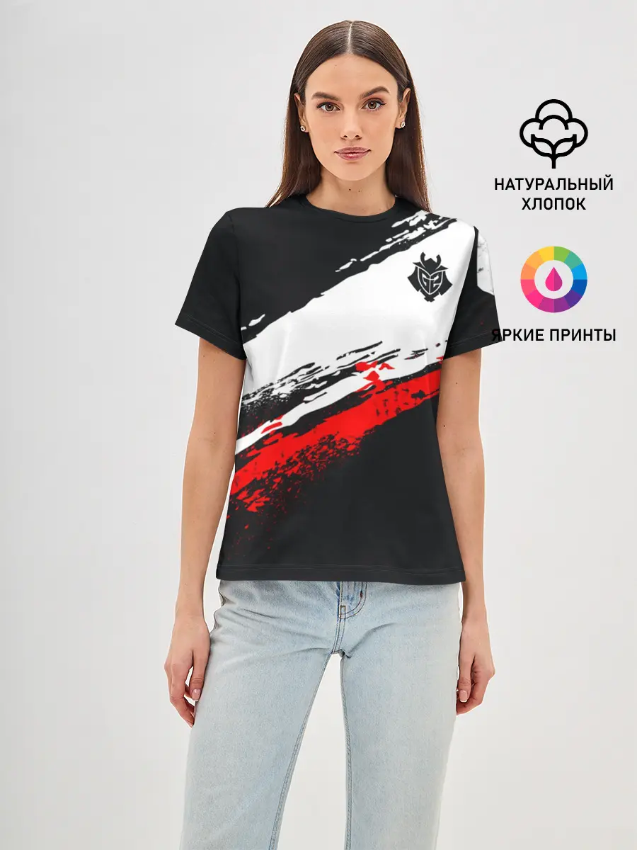 Женская базовая футболка / cs:go - G2 eSports