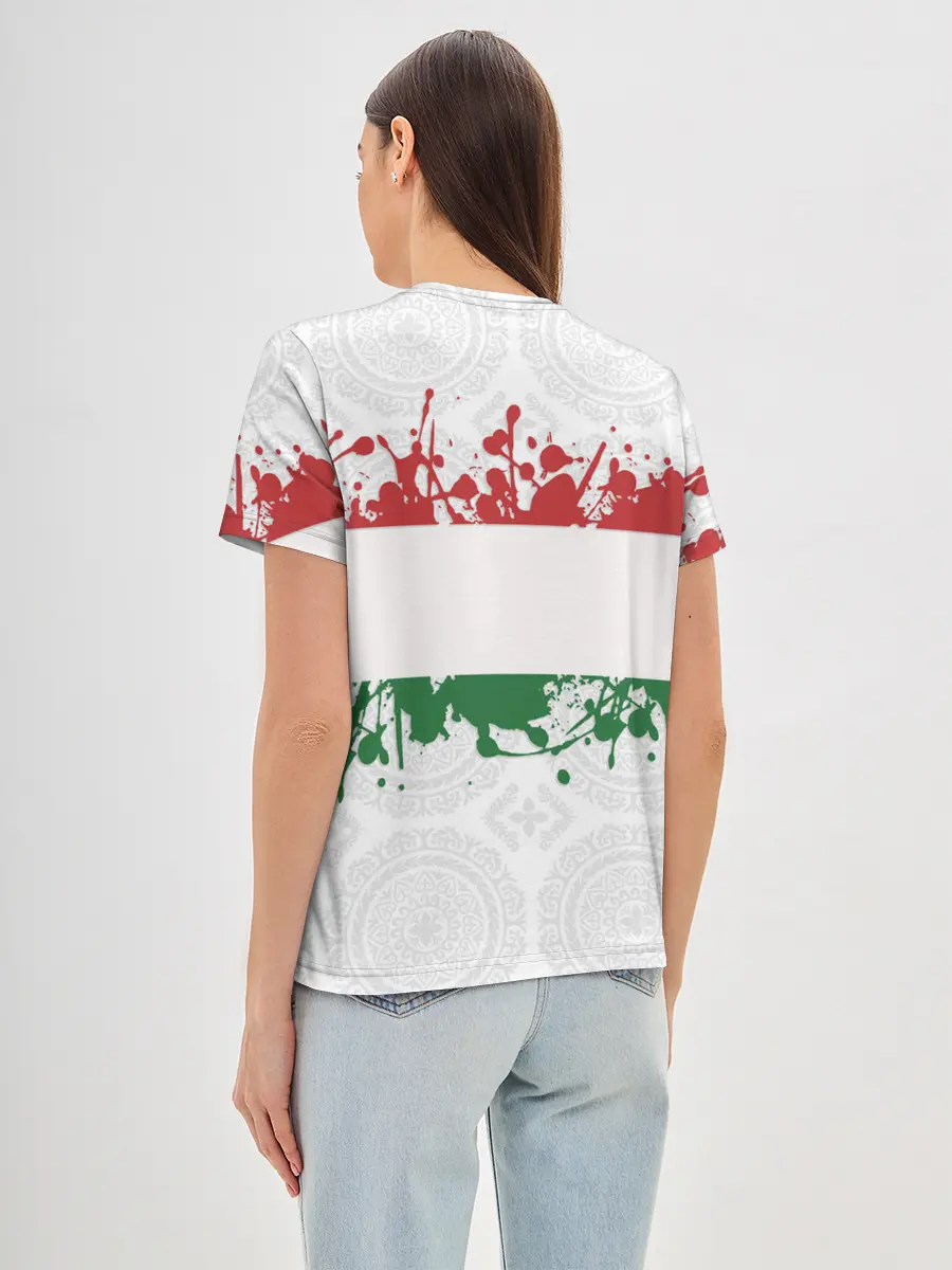 Женская базовая футболка / Таджикистан