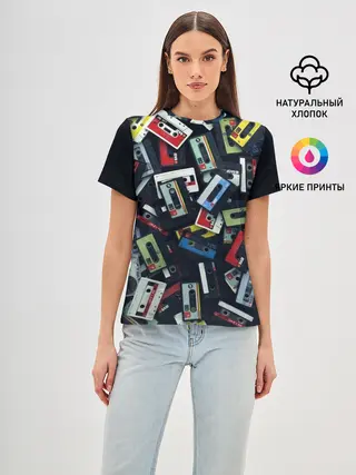 Женская базовая футболка / 90-е