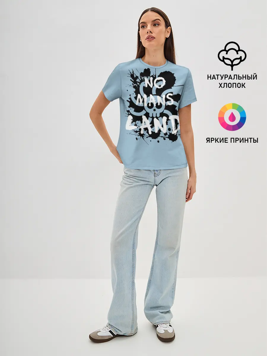 Женская базовая футболка / One Piece No Mans Land