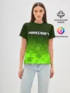 Женская базовая футболка / MINECRAFT / МАЙНКРАФТ