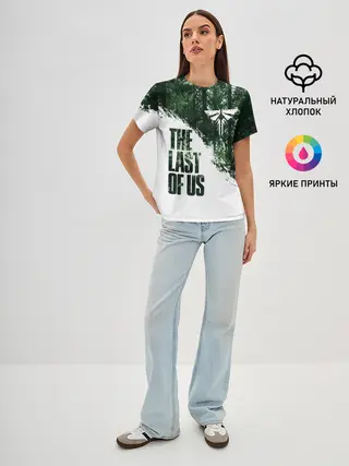 Женская базовая футболка / THE LAST OF US 2 ЦИКАДЫ