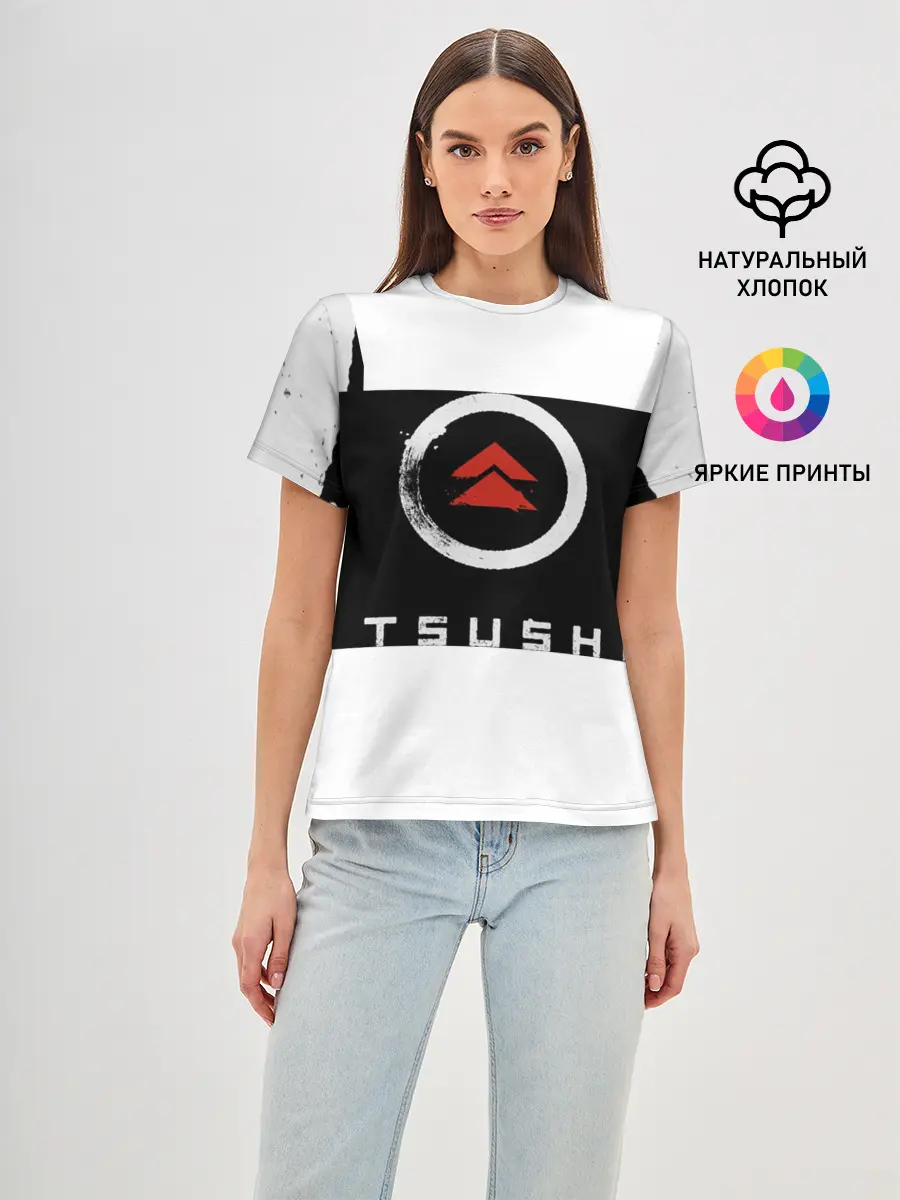 Женская базовая футболка / Ghost of Tsushima