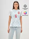 Женская базовая футболка / Iniesta away WC 2018