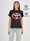 Женская базовая футболка / TOYOTA / ТОЙОТА