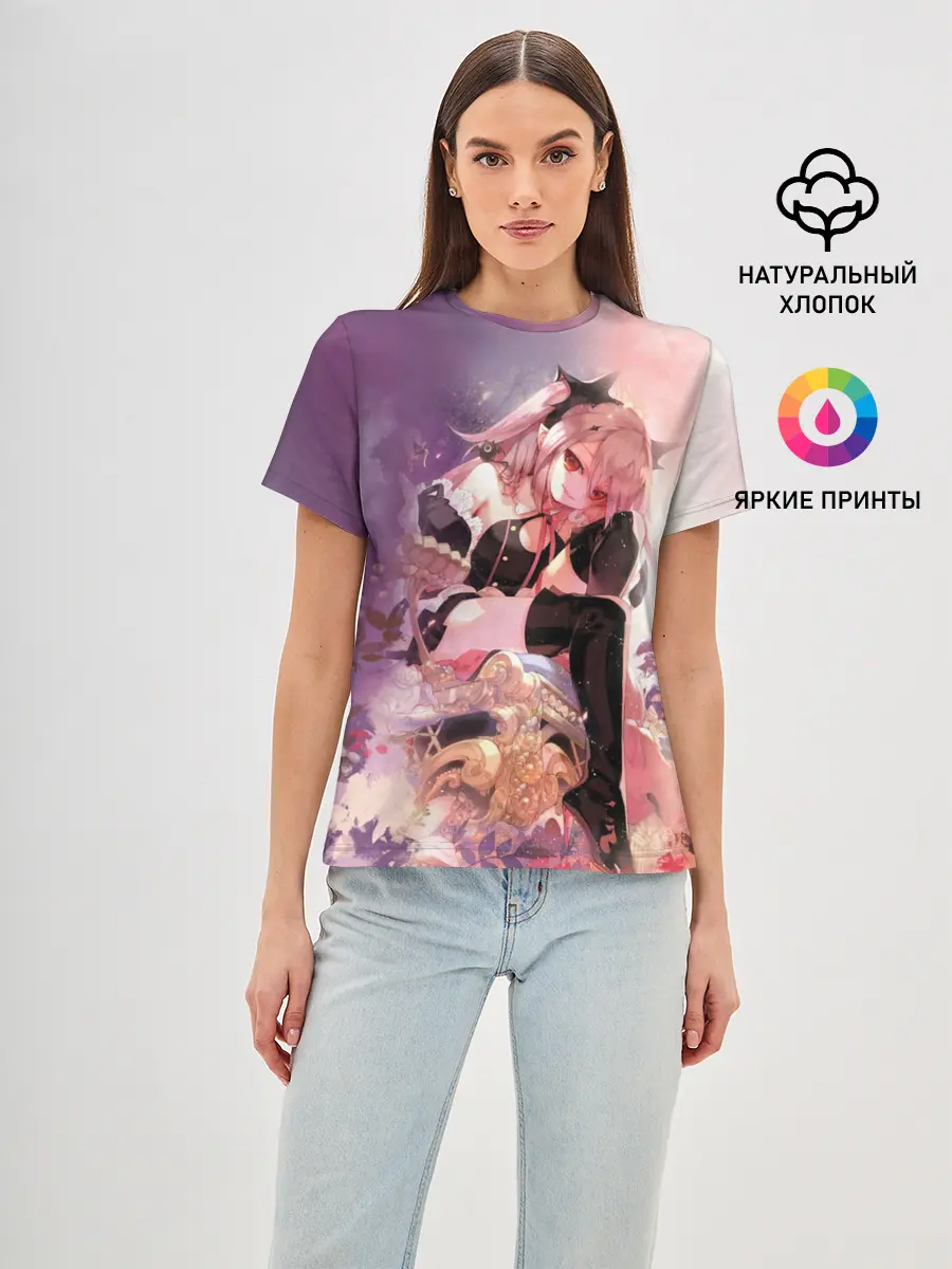 Женская базовая футболка / Kururu