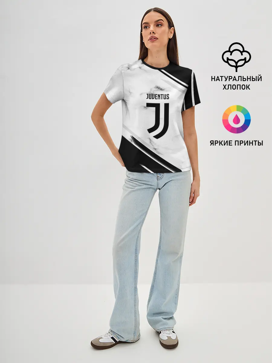 Женская базовая футболка / Juventus