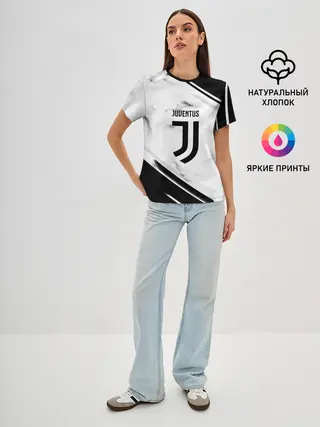 Женская базовая футболка / Juventus