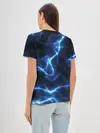 Женская базовая футболка / Energy Waves