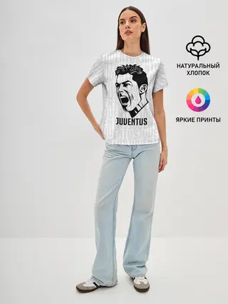 Женская базовая футболка / RONALDO JUVE SPORT