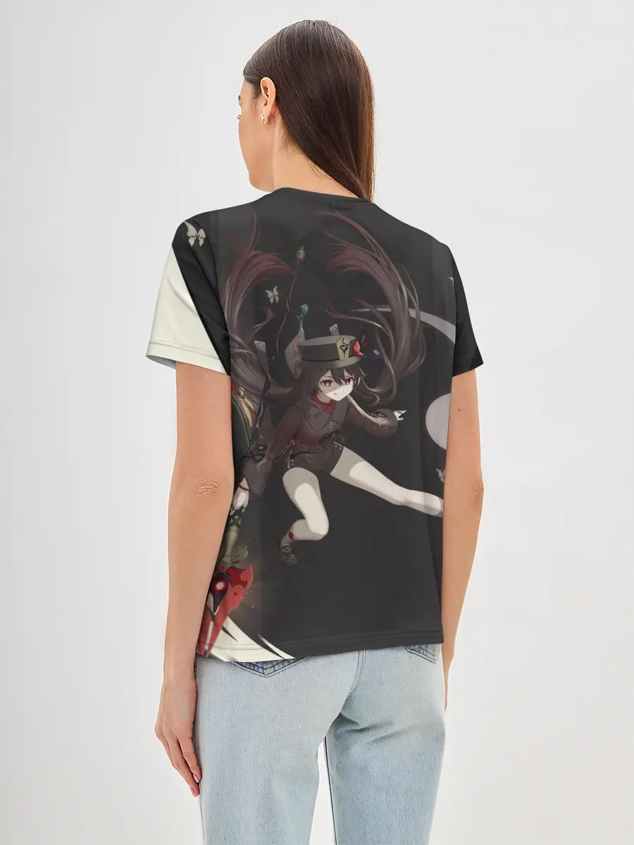 Женская базовая футболка / ПОХОРОННОЕ БЮРО | ХУ ТАО