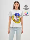 Женская базовая футболка / Sonic