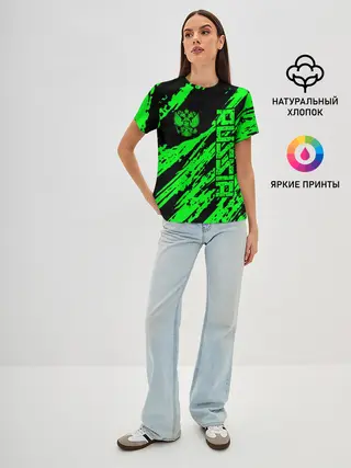 Женская базовая футболка / Russia