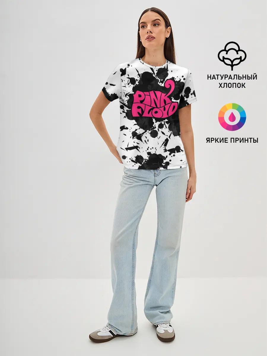 Женская базовая футболка / PINK FLOYD
