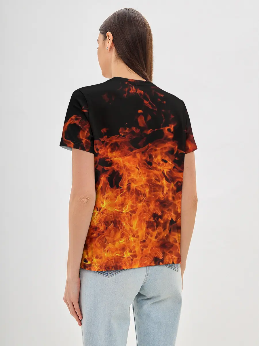 Женская базовая футболка / RAMMSTEIN