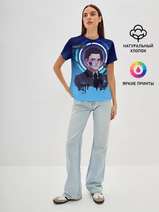 Женская базовая футболка / Detroit: Become Human