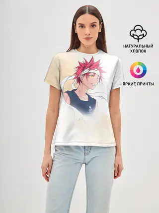 Женская базовая футболка / Кулинарные поединки Сомы