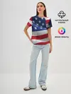 Женская базовая футболка / USA