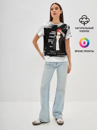 Женская базовая футболка / Карма Акабане | Класс Убийц