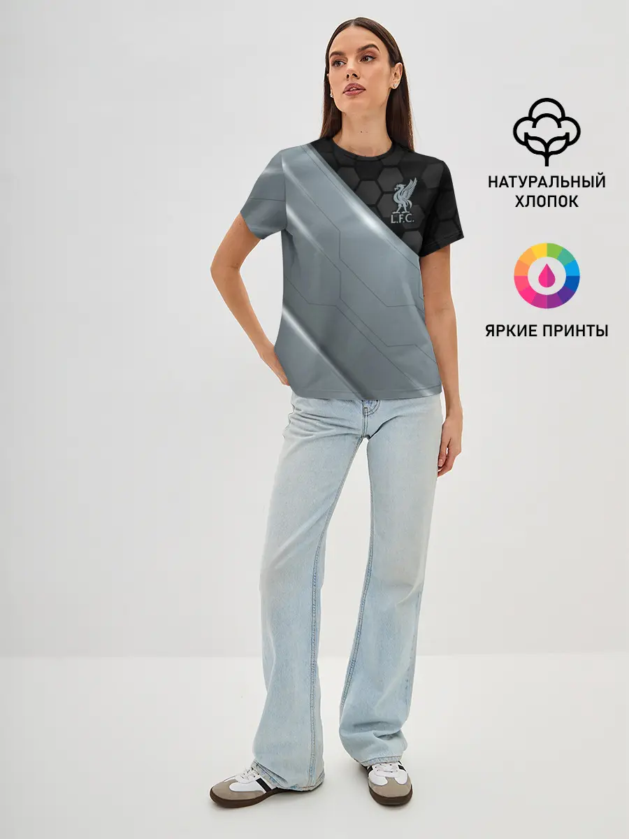 Женская базовая футболка / Liverpool F.C.