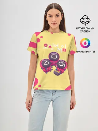 Женская базовая футболка / ИЗГОТАВЛИВАЮТ ВИЗИТКИ | ОХРАНА