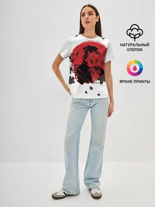 Женская базовая футболка / JoJo Bizarre Adventure