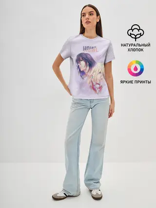 Женская базовая футболка / Howl Pendragon