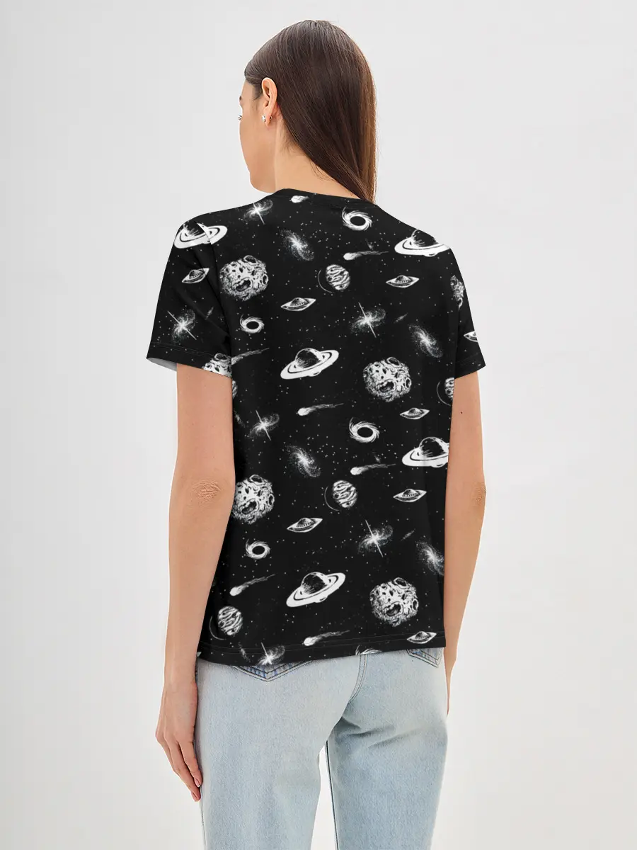 Женская базовая футболка / Вселенная