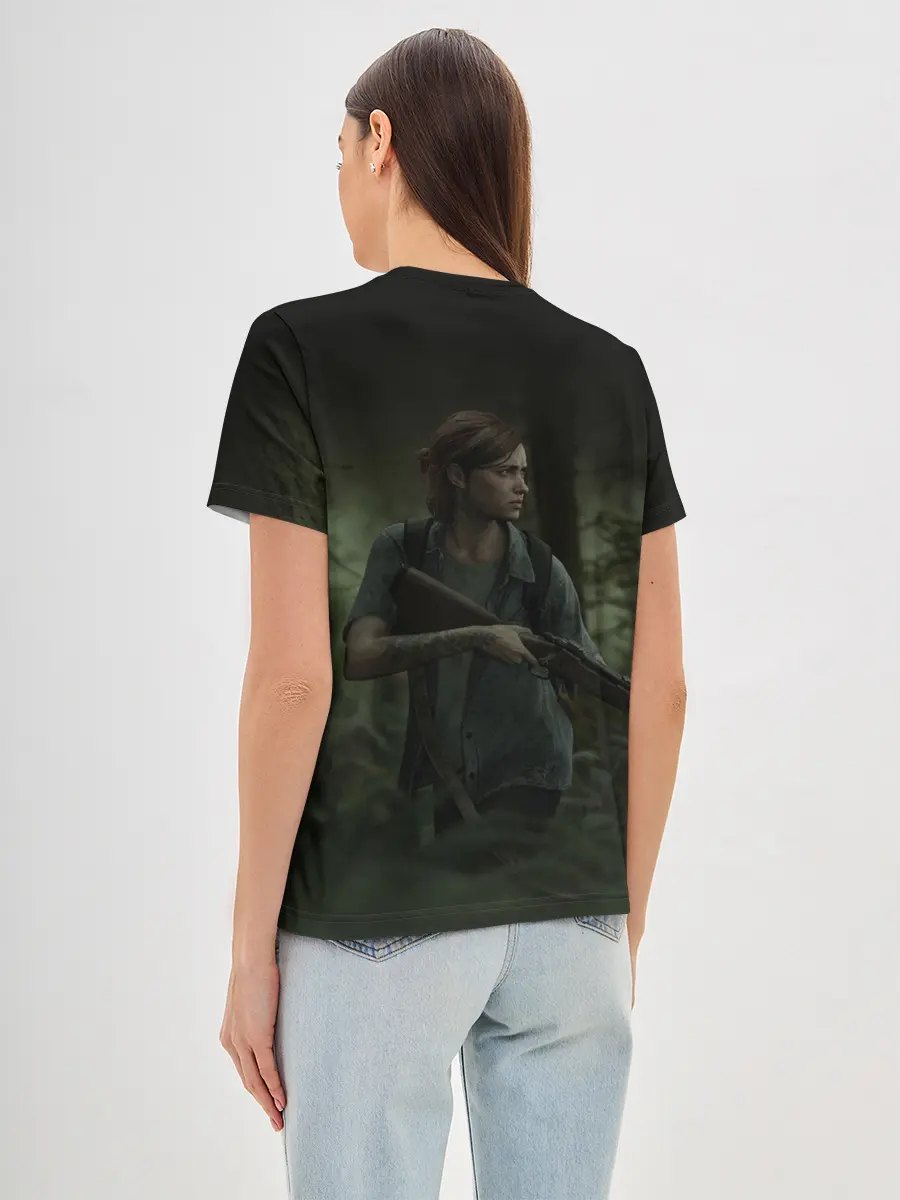 Женская базовая футболка / THE LAST OF US 2 ЭЛЛИ