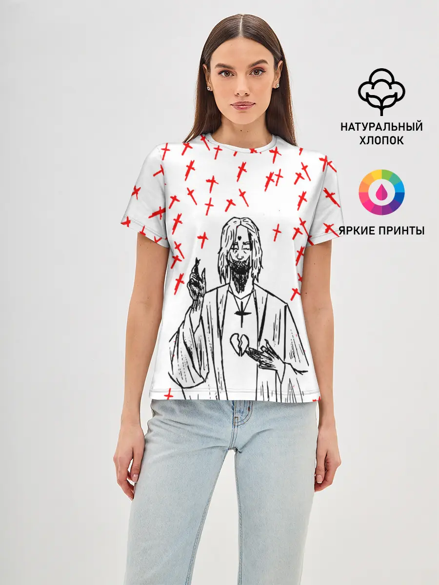 Женская базовая футболка / GHOSTEMANE