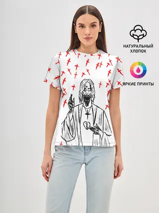 Женская базовая футболка / GHOSTEMANE