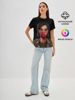 Женская базовая футболка / Элли повзрослела