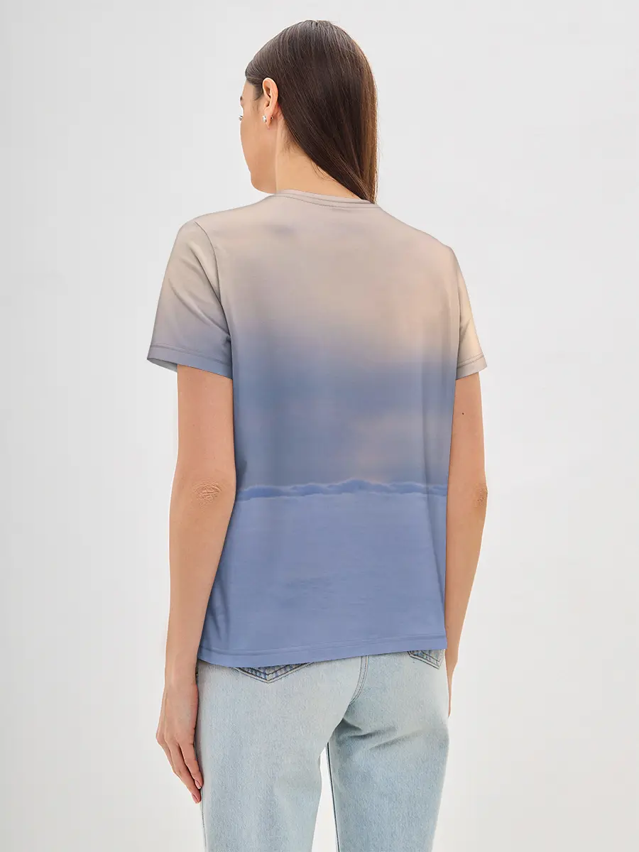 Женская базовая футболка / Лисичка