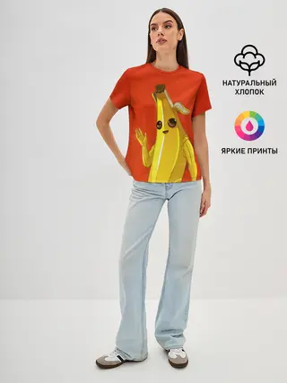 Женская базовая футболка / Banana