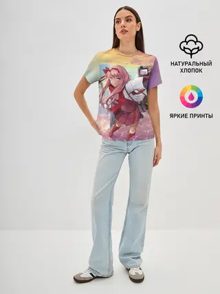 Женская базовая футболка / Любимый во Франксе