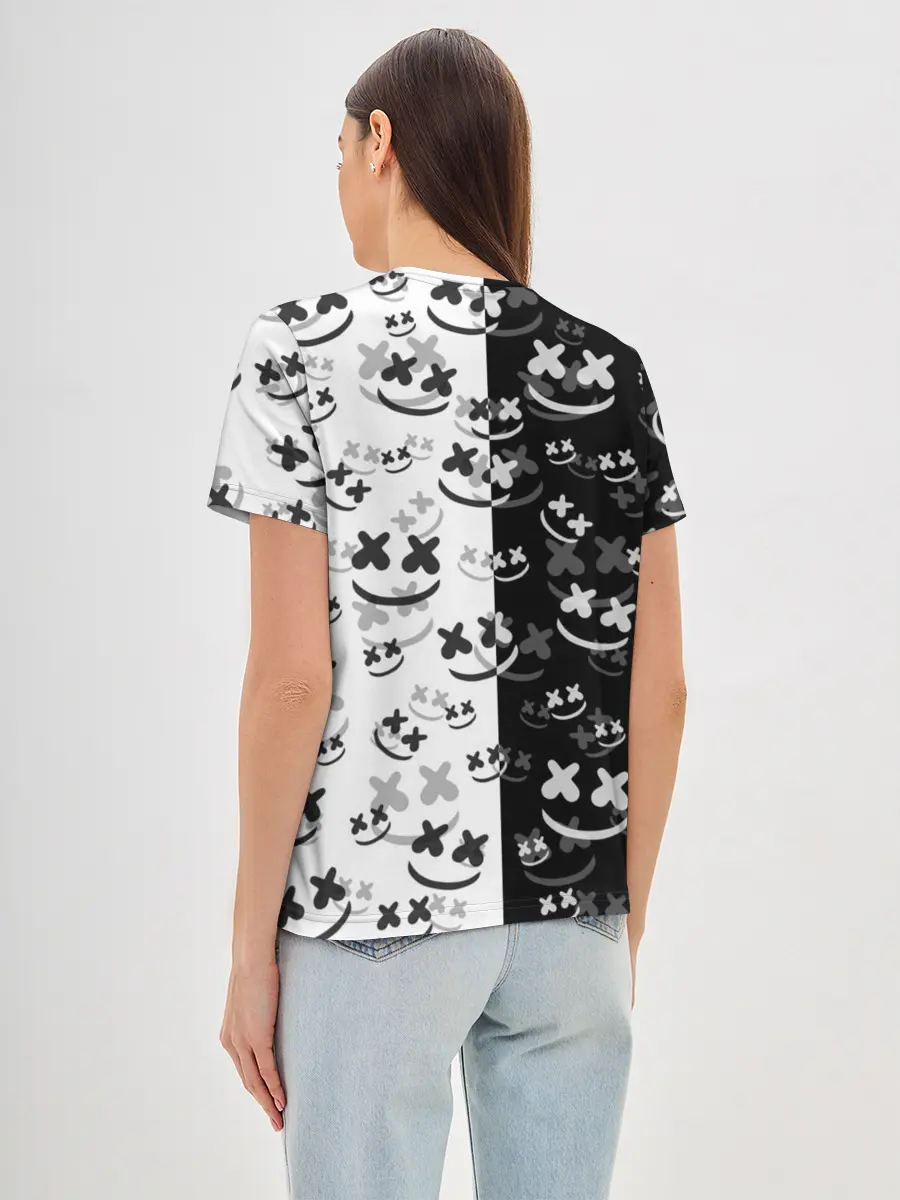 Женская базовая футболка / FORTNITE | MARSHMELLO