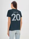 Женская базовая футболка / Dele Alli third 18-19