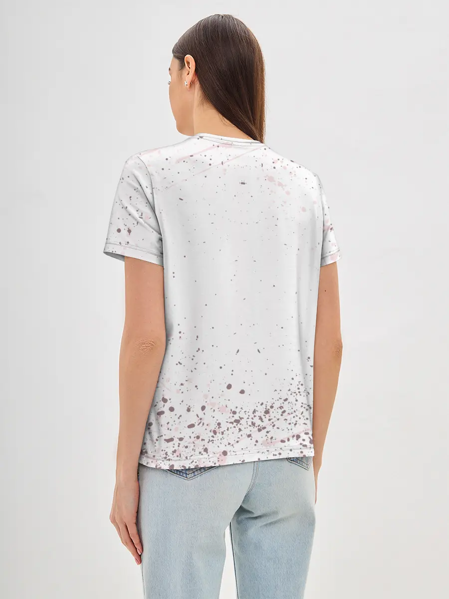 Женская базовая футболка / КЛИНКИ БОГОМОЛА | CYBERPUNK 2077