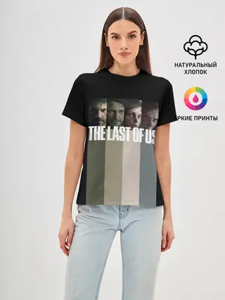 Женская базовая футболка / The last of us