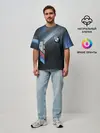 Мужская футболка оверсайз / BMW