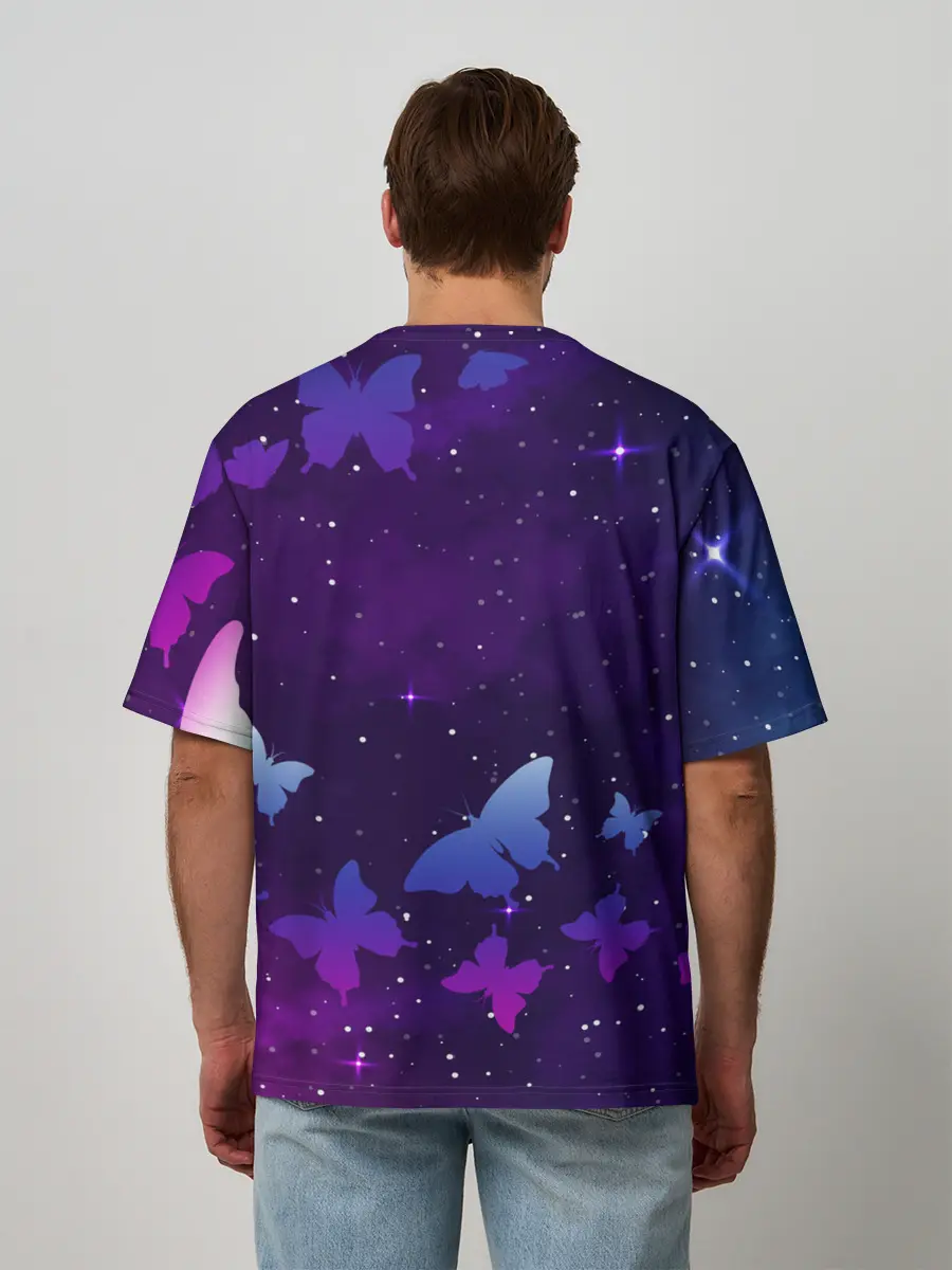 Мужская футболка оверсайз / BTS