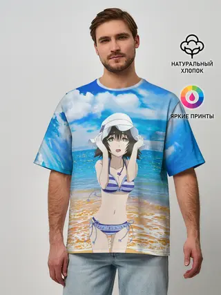 Мужская футболка оверсайз / Маюри