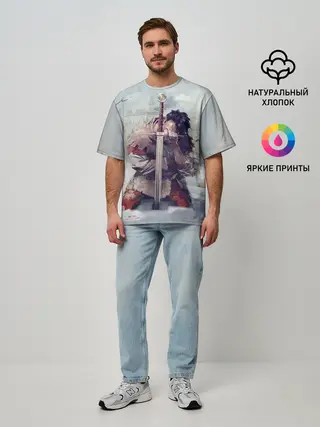 Мужская футболка оверсайз / Kingdom Come