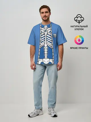 Мужская футболка оверсайз / КУРТКА САНСА