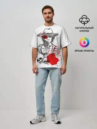 Мужская футболка оверсайз / The Walking Dead